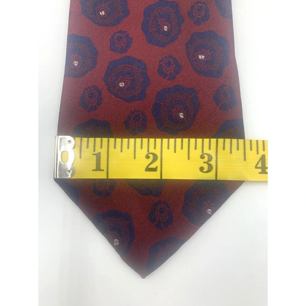 Bugatti 100% Silk Floral Men's Tie - Made‎ in Italy - 58